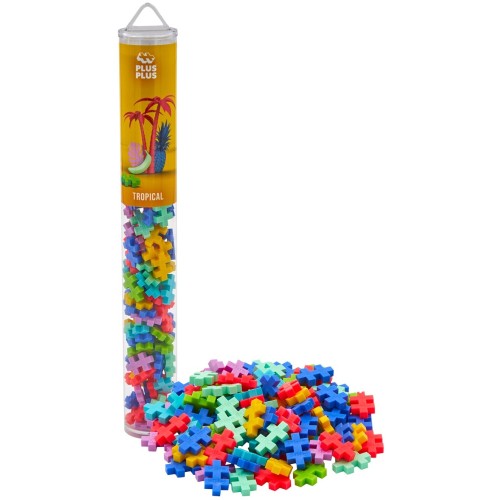 Plus-Plus Tropical mix Bricks 100 Pieces 4264 5710409106825