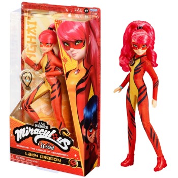 Giochi Preziosi Miraculous Ladybug Κούκλα Lady Dragon 27 Εκ. MRA57000 8056379159858