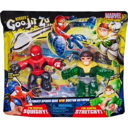 Giochi Preziosi Goo Jit Zu Ήρωες Marvel - Spider-Man Vs Dr Octopus GJM04000 8056379140320