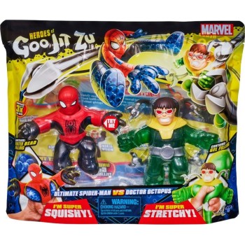 Giochi Preziosi Goo Jit Zu Ήρωες Marvel - Spider-Man Vs Dr Octopus GJM04000 8056379140320