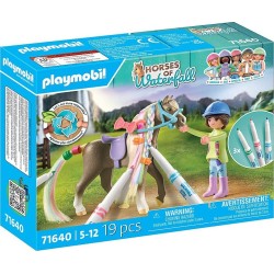 Horses Of Waterfall Playmobil Color: Κομμωτήριο Αλόγου 71640 4008789716408