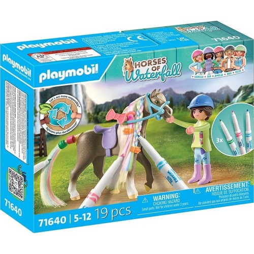 Horses Of Waterfall Playmobil Color: Κομμωτήριο Αλόγου 71640 4008789716408