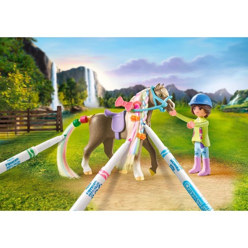 Horses Of Waterfall Playmobil Color: Κομμωτήριο Αλόγου 71640 4008789716408