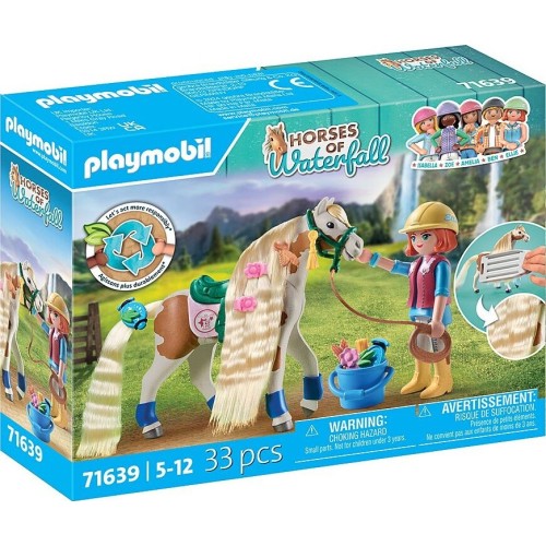 Playmobil Horses Of Waterfall Ellie With Horse 71639 4008789716392