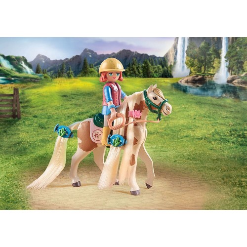 Playmobil Horses Of Waterfall Ellie With Horse 71639 4008789716392