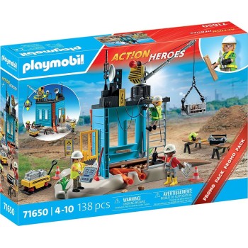 Playmobil My Life Construction Site 71650 4008789716507