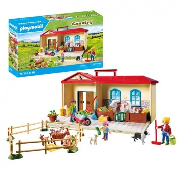 Playmobil Βαλιτσάκι Φάρμα Των Ζώων 71714 4008789717146