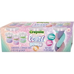 Crayola Silly Scents Pearl Dough Set 3 Pieces 2896 628165728968