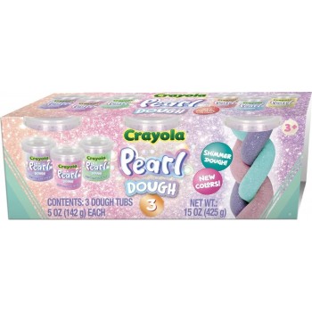 Crayola Silly Scents Pearl Dough Set 3 Pieces 2896 628165728968