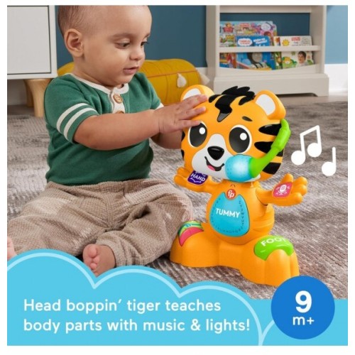 Mattel Fisher-Price Link Squad Bop & Groove Τίγρης Ο Τραγουδιστούλης HYL08 194735249770