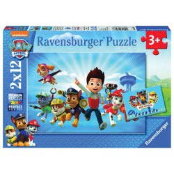 Ravensburger Παζλ 2Χ12 Paw Patrol 07586 4005556075867