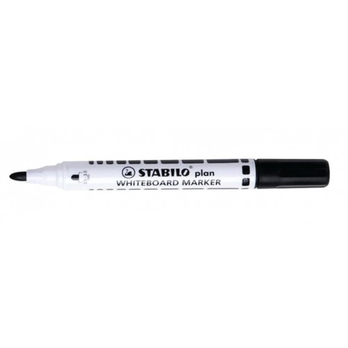 STABILO Μαρκαδόρος Ασπροπίνακα Μαύρο 641-46 4006381157926