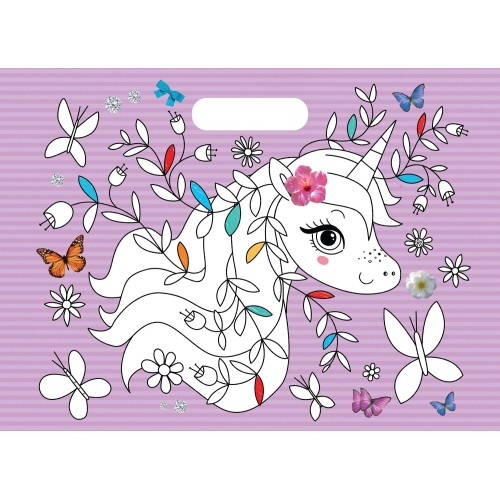 susaeta I Paint With 200 Stickers: I Draw Unicorns 2464 9786182240113