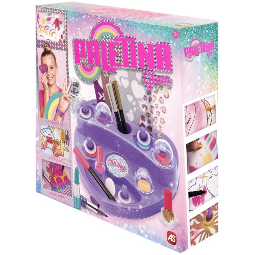 As company Palette Glam Heart-shaped Painting set for 3+ Years 1023-56359 5203068563592