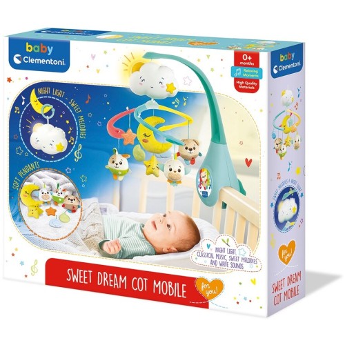 Clementoni Baby  Βρεφικό Μουσική Περιστρεφόμενο Skydreams Για 0+ Μηνών 1000-17710 8005125177103