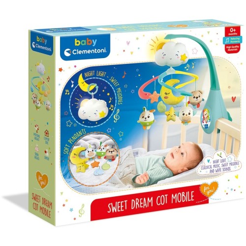 Clementoni Baby  Βρεφικό Μουσική Περιστρεφόμενο Skydreams Για 0+ Μηνών 1000-17710 8005125177103