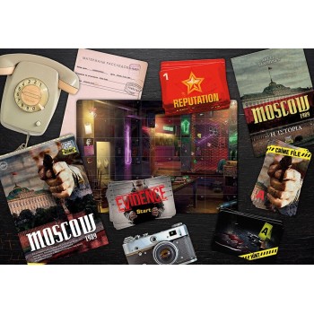 As company Board Game Crime Scene Moscow 1989 For Ages 18+ And 1+ Players 1040-21706 5203068217068