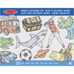 Melissa and Doug Jumbo 50 Μεγάλο Μπλοκ Ζωγραφικής 50 Σελ. - Μπλε 14226 000772142267