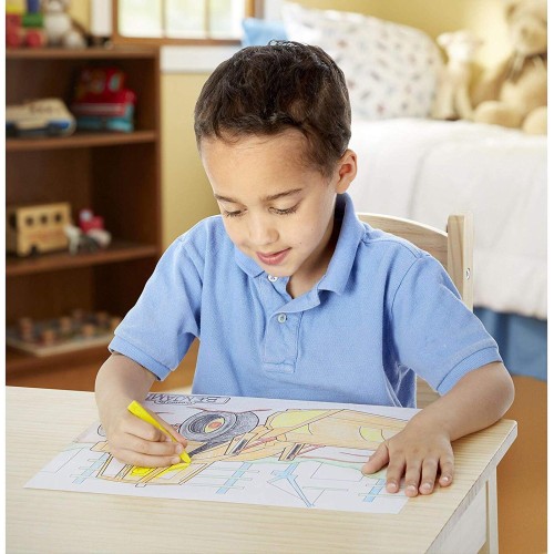 Melissa and Doug Jumbo 50 Μεγάλο Μπλοκ Ζωγραφικής 50 Σελ. - Μπλε 14226 000772142267