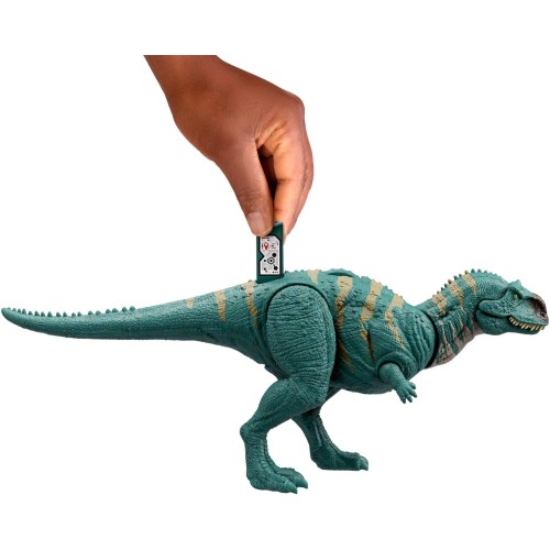 Mattel Jurassic World Wild Roar Majungasau Δεινόσαυρος Με Κινούμενα Μελη/Επιθεση Παιδική Φιγούρα Παιχνιδιού HLP14 / HTK76 194735