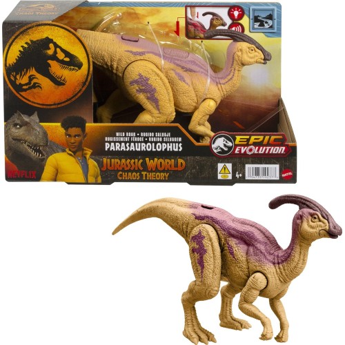 Mattel Jurassic World Wild Roar Parasaurol Δεινόσαυρος Με Κινούμενα Μελη/Επιθεση Παιδική Φιγούρα Παιχνιδιού HLP14 / HTK75 194735