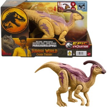 Mattel Jurassic World Wild Roar Parasaurolophus HLP14 / HTK75 194735192373