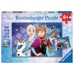 Ravensburger Παζλ 2Χ24τεμ.Ψυχρά Και Ανάποδα Σέλας 09074 4005556090747