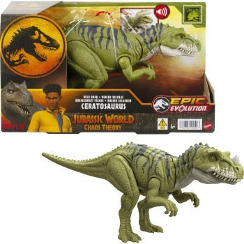 Mattel Jurassic World Wild Roar Ceratosaurus HLP14 / HTK74 194735192427