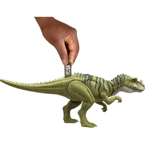 Mattel Jurassic World Wild Roar Ceratosaur Δεινόσαυρος Με Κινούμενα Μελη/Επιθεση Παιδική Φιγούρα Παιχνιδιού HLP14 / HTK74 194735