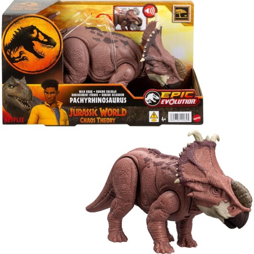 Mattel Jurassic World Wild Roar Pachyrhino HLP14 / HTK72 194735192625