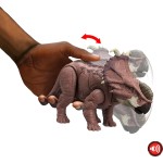 Mattel Jurassic World Wild Roar Pachyrhino Δεινόσαυρος Με Κινούμενα Μελη/Επιθεση Παιδική Φιγούρα Παιχνιδιού HLP14 / HTK72 194735