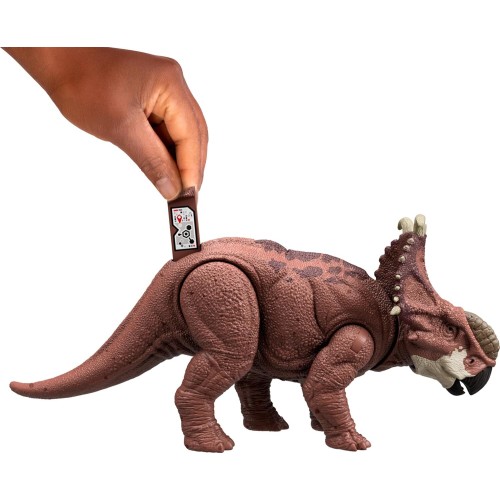 Mattel Jurassic World Wild Roar Pachyrhino Δεινόσαυρος Με Κινούμενα Μελη/Επιθεση Παιδική Φιγούρα Παιχνιδιού HLP14 / HTK72 194735