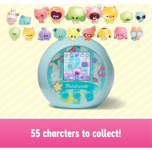 Spin Master Punirunes Digital Toy With 55 Squishy Characters Inside, Reacts To Touch, 102508 681147036345