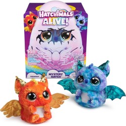Spin Master Hatchimals Alive, Mystery Hatch Draggle, Surprise  Toy And Egg With Mist, L 102510 778988452615