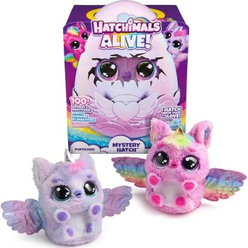 Spin Master Hatchimals Alive, Mystery Hatch Pufficorn, Surprise  Toy And Egg With Mist, 102509 778988509142