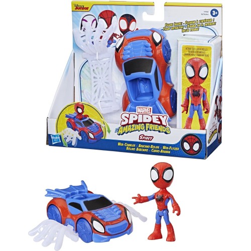 Hasbro Marvel Spidey And His Amazing Friends Web Crawler Set F6776 / F7454 5010996221803