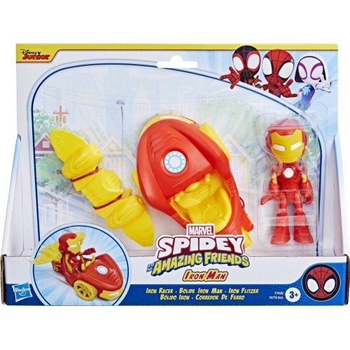 Hasbro Marvel Spidey And His Amazing Friends Iron Racer F6776 / F7458 5010996221964