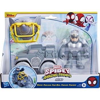 Hasbro Marvel Spidey And His Amazing Friends Rhino Wracker F6776 / F9348 5010996221971