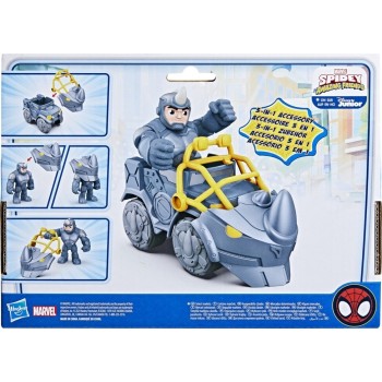 Hasbro Spiderman Marvel Spidey And His Amazing Friends Rhino Wracker F6776 / F9348 5010996221971