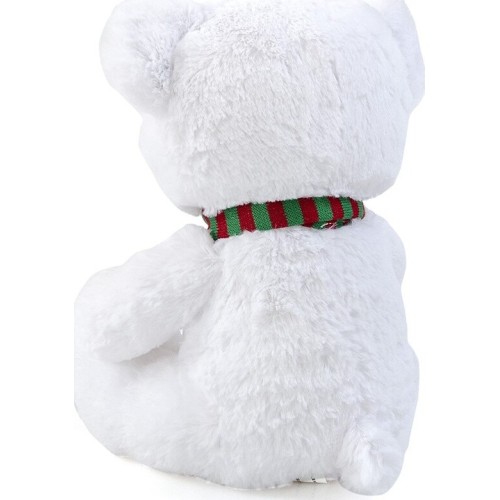 Christakopoulos Teddy Bear With Festive Scarf 2x. 30cm 2228 5212007580613