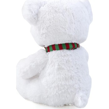 Christakopoulos Teddy Bear With Festive Scarf 2x. 30cm 2228 5212007580613