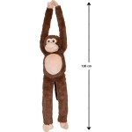 Christakopoulos Plush Monkey 2 Years Brown and Black 100cm. 2919 5212007597581