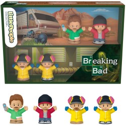 Mattel Fisher-Price Little People Collector: Breaking Bad 4-Pack, Special Edition HVG71 194735203413