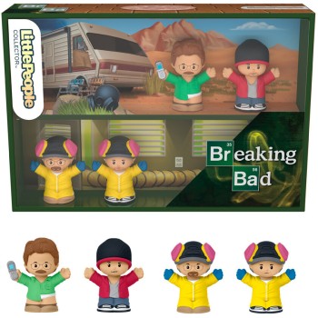 Mattel Fisher-Price Little People Collector: Breaking Bad 4-Pack, Special Edition HVG71 194735203413