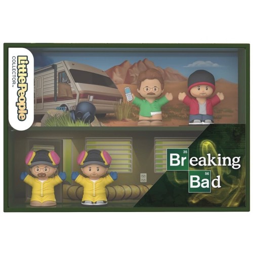 Mattel Fisher-Price Little People Collector: Breaking Bad 4-Pack, Special Edition HVG71 194735203413
