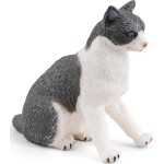 papo Cats And Dogs Cat Sitting Dogs Figurine, Multicolour 54033 3465000540333