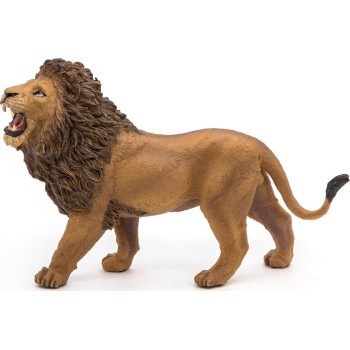 Papo Wild Kingdom Tiere Figurine,  Roaring Lion, Multicolour, 8.5Cm 50157 3465000501570