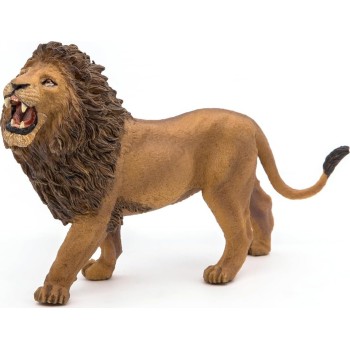 Papo Wild Kingdom Tiere Figurine,  Roaring Lion, Multicolour, 8.5Cm 50157 3465000501570