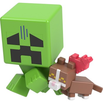Mattel Minecraft Mini Αυγα Με Φιγούρα Mini Mode Spawn Egg Figur Παιδική Φιγούρα Παιχνιδιού Scaredy Cat Creeper HXT64 / HYM06 194