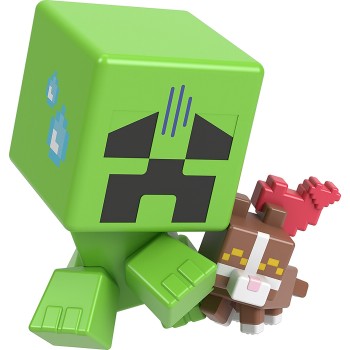 Mattel Minecraft Mini Αυγα Με Φιγούρα Mini Mode Spawn Egg Figur Παιδική Φιγούρα Παιχνιδιού Scaredy Cat Creeper HXT64 / HYM06 194